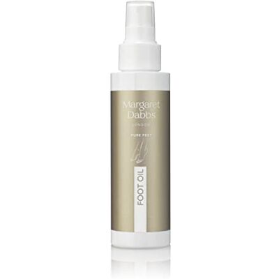 Margaret Dabbs Pure Foot Oil, Dry Damaged Cracked Skin, 100ml Lightweight Silky Oil with Buriti and Jojoba Oils, Bergamot Petitgrain Scent, Gives Healthy Glow Finish Margaret Dabbs Pure Foot Oil, Dry Damaged Cracked Skin, 100ml Lightweight Silky Oil with Buriti and Jojoba Oils, Bergamot Petitgrain Scent, Gives Healthy Glow Finish