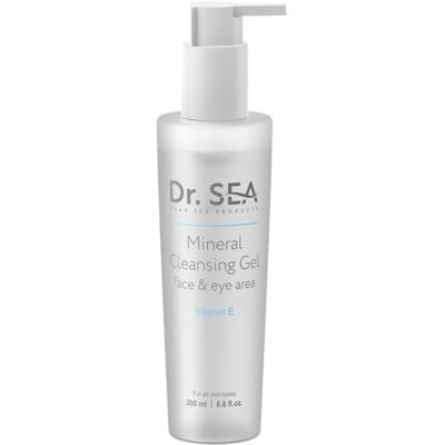 DR. SEA Mineral Face & Eye Cleansing Gel 200 ml Mineral Face & Eye Cleansing Gel: gently cleanses skin and removes impurities. DR. SEA Mineral Face & Eye Cleansing Gel 200 ml Mineral Face & Eye Cleansing Gel: gently cleanses skin and removes impurities.