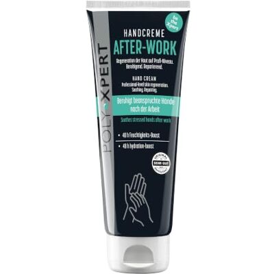 PolyXpert After-Work Hand Cream 100 ml Moisturising Cream for Very Dry & Stressed Hands with Organic Chamomile, Glycerine & Panthenol 48h Moisture Boost, Vegan PolyXpert After-Work Hand Cream 100 ml Moisturising Cream for Very Dry & Stressed Hands with Organic Chamomile, Glycerine & Panthenol 48h Moisture Boost, Vegan