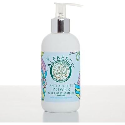 Alfresco Power, Anti Bug Bite Face & Body Soothing Lotion, Natural Bug Repellent & Body Moisturiser, DEET-Free Travel Essential Adult, Children & Sensitive Skin (200 ml) Alfresco Power, Anti Bug Bite Face & Body Soothing Lotion, Natural Bug Repellent & Body Moisturiser, DEET-Free Travel Essential Adult, Children & Sensitive Skin (200 ml)