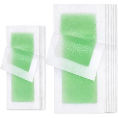 KIVORA 60PCS Wax Strips Face Body Hair Removal Kit Cold Waxing Strips Women Ready To Use Waxing Kit – Large And Small Strips For Legs Arms Bikini Line Eyebrow And Travel Grooming KIVORA 60PCS Wax Strips Face Body Hair Removal Kit Cold Waxing Strips Women Ready To Use Waxing Kit – Large And Small Strips For Legs Arms Bikini Line Eyebrow And Travel Grooming