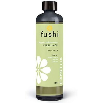 Fushi Organic Camellia Oil 100 ml Fresh-Pressed Rich in rich vitamins A, B, C, E, Polyphenol Best for Stretch Marks, Dry Skin, Dull Hair Ethical & Vegan Society Approved Manufactured in the UK Fushi Organic Camellia Oil 100 ml Fresh-Pressed Rich in rich vitamins A, B, C, E, Polyphenol Best for Stretch Marks, Dry Skin, Dull Hair Ethical & Vegan Society Approved Manufactured in the UK