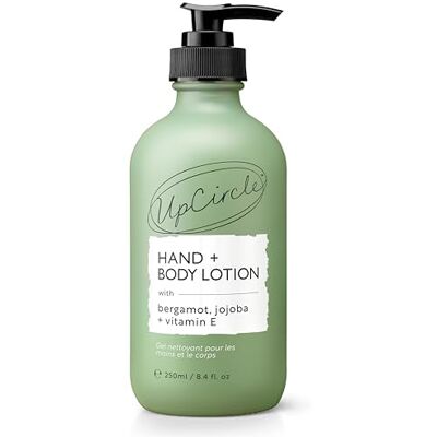 UPCIRCLE Hand + Body Lotion with Bergamot Water 250ml For Nourishing + Repairing Glycerin + Jojoba Natural, Vegan + Cruelty Free UPCIRCLE Hand + Body Lotion with Bergamot Water 250ml For Nourishing + Repairing Glycerin + Jojoba Natural, Vegan + Cruelty Free