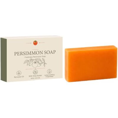 Generic Refreshing Persimmon Body Soap with Shea Butter – Odor-Neutralizing & Oil-Controlling – Rich Lather – Suitable for Men & Women Generic Refreshing Persimmon Body Soap with Shea Butter – Odor-Neutralizing & Oil-Controlling – Rich Lather – Suitable for Men & Women