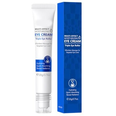 DRTLPMB Roller Eye Skincare Cream Aloe Hyaluronic Daily Care, Tidy Application, Regular for Travel Kits, Dry Room Relief, 0.71 Oz Pouch DRTLPMB Roller Eye Skincare Cream Aloe Hyaluronic Daily Care, Tidy Application, Regular for Travel Kits, Dry Room Relief, 0.71 Oz Pouch