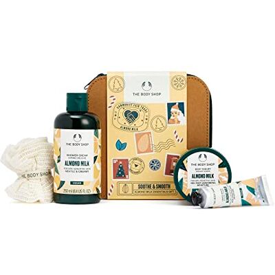 The Body Shop - Almond Milk Essentials - Shower - Body Yogurt - Gift Set The Body Shop - Almond Milk Essentials - Shower - Body Yogurt - Gift Set