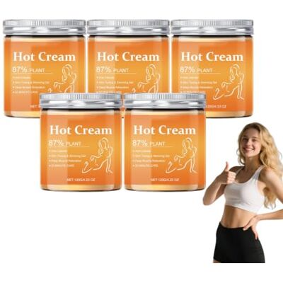 VKaoess Hot Cream for Body Shaping – Firming Cream for Specific Zones – Warming Cream for Muscle Comfort, Active Lifestyle, Soothing Herbal Formula, Designed for Body, Joint Massage, Absorbing (5 bottles) VKaoess Hot Cream for Body Shaping – Firming Cream for Specific Zones – Warming Cream for Muscle Comfort, Active Lifestyle, Soothing Herbal Formula, Designed for Body, Joint Massage, Absorbing (5 bottles)