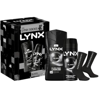 Lynx Black Duo & Socks Gift set Lynx Black Duo & Socks Gift set
