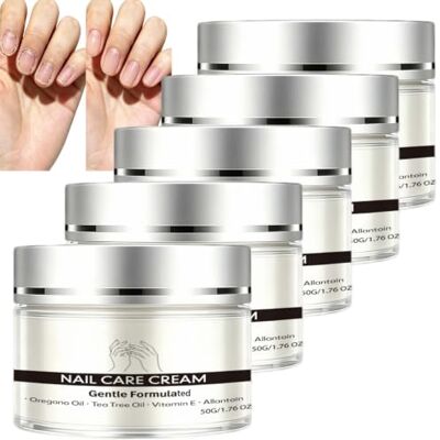 ZRAZT Dry Cracked Cuticle Hydrating Nail Cream, Nail Cuticle Nourishing Cream, Nail Strengthener Cream For Brittle Nails, Natural Nourishing Nail Cream, Moisturizing And Conditioning Cuticle Cream (5pcs) ZRAZT Dry Cracked Cuticle Hydrating Nail Cream, Nail Cuticle Nourishing Cream, Nail Strengthener Cream For Brittle Nails, Natural Nourishing Nail Cream, Moisturizing And Conditioning Cuticle Cream (5pcs)