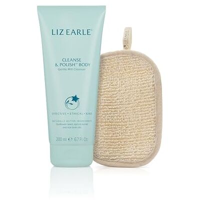 Liz Earle Cleanse & Polish™ Body Gentle Mitt Cleanser for All Skin Types with Sunflower Seed, Apricot Kernel and Rice Bran Oils, 200ml Liz Earle Cleanse & Polish™ Body Gentle Mitt Cleanser for All Skin Types with Sunflower Seed, Apricot Kernel and Rice Bran Oils, 200ml