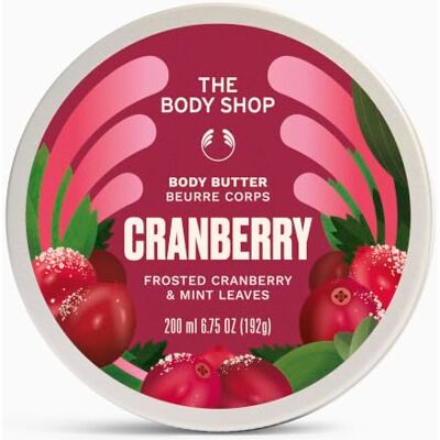 The Body Shop Cranberry & Mint Body Butter 200ml The Body Shop Cranberry & Mint Body Butter 200ml