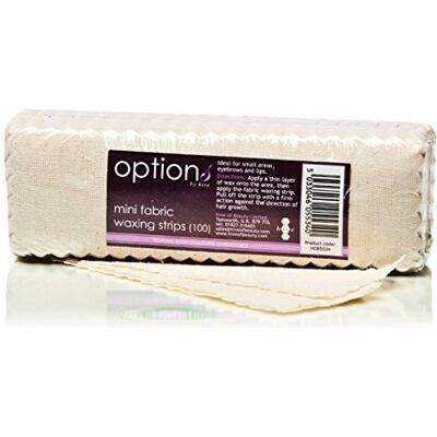 Hive Of Beauty Mini Size Fabric Cotton Woven Wax Strips Waxing Leg Body 100pcs Pack CODE: HOB5534 Hive Of Beauty Mini Size Fabric Cotton Woven Wax Strips Waxing Leg Body 100pcs Pack CODE: HOB5534