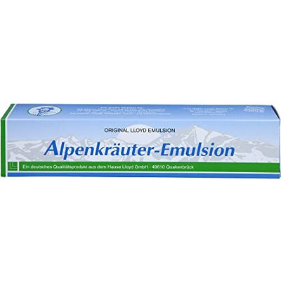 ALPENKRÄUTER Emulsion 200 ml Original Lloyd Alpenkräuter-Emulsion, 200 ml Cream ALPENKRÄUTER Emulsion 200 ml Original Lloyd Alpenkräuter-Emulsion, 200 ml Cream