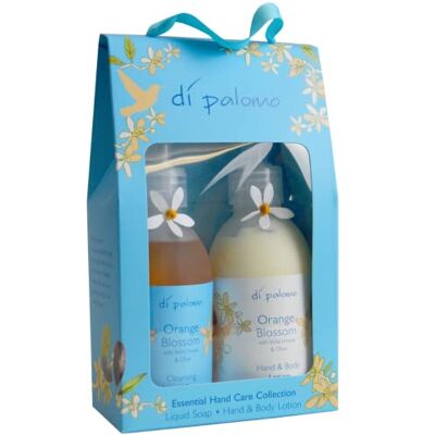 Di Palomo Orange Blossom & Honey 240ml Hand & Body Soap & Lotion Luxury Hand Wash Pamper Gifts for Women or Mother's Day Di Palomo Orange Blossom & Honey 240ml Hand & Body Soap & Lotion Luxury Hand Wash Pamper Gifts for Women or Mother's Day