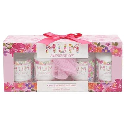 The Leonardo Collection Jennifer Rose Gallery Mum Pamper Set Hand Wash, Hand Cream, Lotion & Bubble Bath Luxurious Skin Care & Relaxing Bath Soak Cruelty-Free Spa Gift Set for Women The Leonardo Collection Jennifer Rose Gallery Mum Pamper Set Hand Wash, Hand Cream, Lotion & Bubble Bath Luxurious Skin Care & Relaxing Bath Soak Cruelty-Free Spa Gift Set for Women