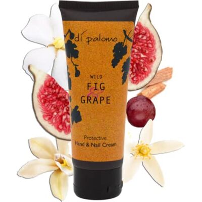 Di Palomo Wild Fig & Grape Hand & Nail Cream 75ml. Hand Moisturiser & Cutical Cream. Hand Cream for Very Dry Hands. Ladies & Mens Hand Cream. Hand & Nail Care Moisturiser with Skin Care. Di Palomo Wild Fig & Grape Hand & Nail Cream 75ml. Hand Moisturiser & Cutical Cream. Hand Cream for Very Dry Hands. Ladies & Mens Hand Cream. Hand & Nail Care Moisturiser with Skin Care.
