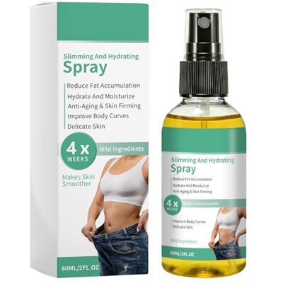 kuhiiu Slimming and Moisturizing Spray – Weight Loss Support Body Shaping Lotion, Firming Skin, Deep Moisturizing, Anti-Cellulite Fast-Absorbing Spray for Belly, Arms, 100g (1 Bottle) kuhiiu Slimming and Moisturizing Spray – Weight Loss Support Body Shaping Lotion, Firming Skin, Deep Moisturizing, Anti-Cellulite Fast-Absorbing Spray for Belly, Arms, 100g (1 Bottle)