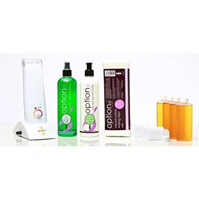 Hive Hand Held Roll on Wax Warmer Roller Waxing Depilatory Heater Kit 80g for Hair Removal CODE: HOB6015 Hive Hand Held Roll on Wax Warmer Roller Waxing Depilatory Heater Kit 80g for Hair Removal CODE: HOB6015