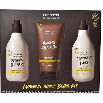 Beter Coffee O'clock - Frappe Therapy Gel de Banho - Body Lotion - Exfoliant Beter Coffee O'clock - Frappe Therapy Gel de Banho - Body Lotion - Exfoliant