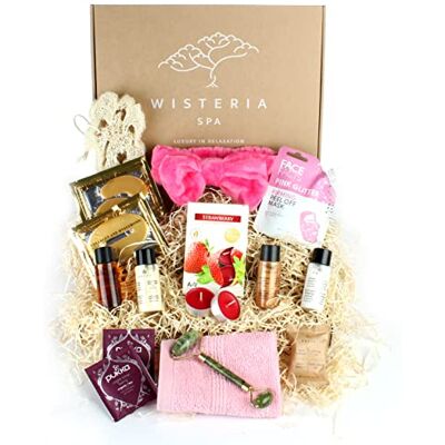 WISTERIA SPA Soothing Pamper Hamper Gift Set For Women WISTERIA SPA Soothing Pamper Hamper Gift Set For Women