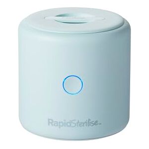 Nuby RapidSterilise Portable UV Baby Steriliser for Rapid Cool 70 Uses per Charge, Auto Shut-Off, Kills 99.9% Bacteria in 1 Minute, USB Charging (Blue) Nuby RapidSterilise Portable UV Baby Steriliser for Rapid Cool 70 Uses per Charge, Auto Shut-Off, Kills 99.9% Bacteria in 1 Minute, USB Charging (Blue)