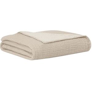Hibboux Standard Muslin Blanket, 90 x 110 cm, Beige Hibboux Standard Muslin Blanket, 90 x 110 cm, Beige