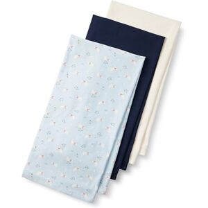 Amazon Essentials x Sofia Grainge Unisex Babies' Swaddle Blanket, Muslin Cloth 107 cm x 107 cm, Pack of 3, Geese/Ivory/Navy, One Size Amazon Essentials x Sofia Grainge Unisex Babies' Swaddle Blanket, Muslin Cloth 107 cm x 107 cm, Pack of 3, Geese/Ivory/Navy, One Size