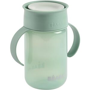 Béaba BEABA, 360° Sippy Cup with Anti-Drip Disc, Patented Anti-Leak System Weaning Cup, from 12 Months, Removable Handles, Hygienic Lid, Fast Learning, Strong, Light, 340 ml, Sage Green Béaba BEABA, 360° Sippy Cup with Anti-Drip Disc, Patented Anti-Leak System Weaning Cup, from 12 Months, Removable Handles, Hygienic Lid, Fast Learning, Strong, Light, 340 ml, Sage Green