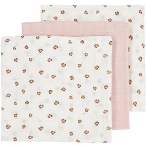 MEYCO Baby Mini Panther Muslin Squares, 3-Piece (Muslin Nappies, Muslin Cloths Made of 100% Cotton, Absorbent & Quick-Drying, Multifunctional), Soft Pink MEYCO Baby Mini Panther Muslin Squares, 3-Piece (Muslin Nappies, Muslin Cloths Made of 100% Cotton, Absorbent & Quick-Drying, Multifunctional), Soft Pink