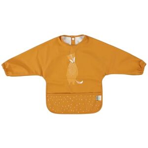 Trixie Long Sleeve Bib Mr. Fox Mealtime Essential 6m+ Waterproof Bib OEKO-TEX-Certified Orange Trixie Long Sleeve Bib Mr. Fox Mealtime Essential 6m+ Waterproof Bib OEKO-TEX-Certified Orange