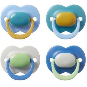 Tommee Tippee Ultimate Fit Soother, 18-36 Months, 4 Pack, Colour Blocked, Orthodontic Dummy for Babies, Symmetrical Teat, Air Holes, 100% BPA Free Silicone, Steriliser Safe, Muted Brights Tommee Tippee Ultimate Fit Soother, 18-36 Months, 4 Pack, Colour Blocked, Orthodontic Dummy for Babies, Symmetrical Teat, Air Holes, 100% BPA Free Silicone, Steriliser Safe, Muted Brights