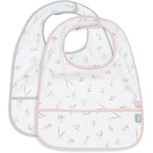 Jollein Baby Bib Lovey Birds Pack of 2 Waterproof Bibs With Velcro Fastening Baby Bib Drool Bib Baby Jollein Baby Bib Lovey Birds Pack of 2 Waterproof Bibs With Velcro Fastening Baby Bib Drool Bib Baby
