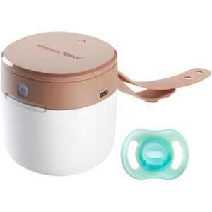 Tommee Tippee NightGlow Pod with 0-6m Ultra-Light NightGlow Soother, Charge Glow in the Dark Dummies in 2 Minutes, 3X AA Batteries Lithium Only or Mains-Powered USB Cable, Portable UVC Steriliser Tommee Tippee NightGlow Pod with 0-6m Ultra-Light NightGlow Soother, Charge Glow in the Dark Dummies in 2 Minutes, 3X AA Batteries Lithium Only or Mains-Powered USB Cable, Portable UVC Steriliser