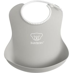 BabyBjörn Baby Bib, 1-pack, Grey BabyBjörn Baby Bib, 1-pack, Grey