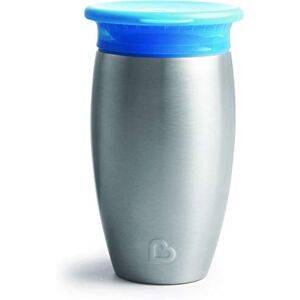 Munchkin 012370 Miracle 360° Drip Proof Stainless Steel Learning Cup 296 ml Multi-Coloured Munchkin 012370 Miracle 360° Drip Proof Stainless Steel Learning Cup 296 ml Multi-Coloured