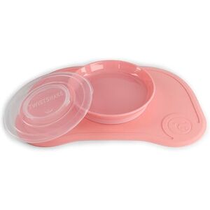 Twistshake Click Mat + Plate Baby Non-Slip Tableware Set Baby Plate + Baby Placemat (38x25) BPA-Free Baby Weaning Plate Baby Suction Plate Food Training Plate for Kids 6m+ Pink Twistshake Click Mat + Plate Baby Non-Slip Tableware Set Baby Plate + Baby Placemat (38x25) BPA-Free Baby Weaning Plate Baby Suction Plate Food Training Plate for Kids 6m+ Pink