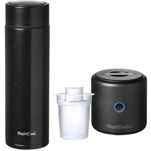 Nuby Rapid Cool & Sterilise Portable Bottle Making Kit – Includes RapidCool & RapidSterilise Formula Feed in 2 Minutes UV Steriliser Kills 99.9% of Bacteria in 1 Minute (Black) Nuby Rapid Cool & Sterilise Portable Bottle Making Kit – Includes RapidCool & RapidSterilise Formula Feed in 2 Minutes UV Steriliser Kills 99.9% of Bacteria in 1 Minute (Black)