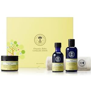 Neal's Yard Remedies Baby Collection, Gentle Body Wash, Oil & Lotion, Gift Set, Suitable for Newborns, Cruelty-Free Neal's Yard Remedies Baby Collection, Gentle Body Wash, Oil & Lotion, Gift Set, Suitable for Newborns, Cruelty-Free