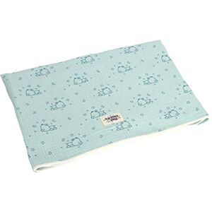 Sterntaler Baby Cuddly Blanket - Muslin Little Bear - Light Turquoise - Baby Blanket Sterntaler Baby Cuddly Blanket - Muslin Little Bear - Light Turquoise - Baby Blanket