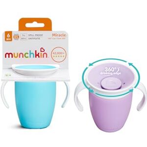 Munchkin Miracle 360 Trainer Cup - Purple/Blue - 7 oz - Trainer Cup Munchkin Miracle 360 Trainer Cup - Purple/Blue - 7 oz - Trainer Cup