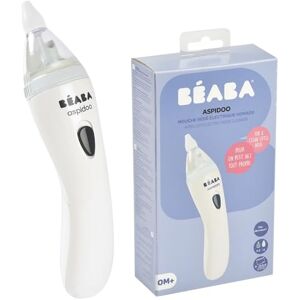 Béaba BEABA Aspidoo Baby Nasal Aspirator Electric Baby Nose Cleaner Mucus Remover Nose Sucker Easy to Use Flexible Silicone Nozzles Fast and Soft Sterilisable Easy Maintenance -Storage Bag Béaba BEABA Aspidoo Baby Nasal Aspirator Electric Baby Nose Cleaner Mucus Remover Nose Sucker Easy to Use Flexible Silicone Nozzles Fast and Soft Sterilisable Easy Maintenance -Storage Bag