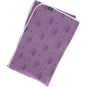 Sterntaler Baby Unisex Cuddly Blanket - Muslin Snooze Bunny Blanket - Purple Sterntaler Baby Unisex Cuddly Blanket - Muslin Snooze Bunny Blanket - Purple