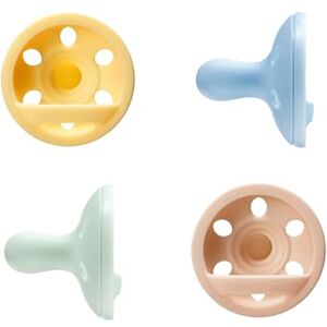 Tommee Tippee Breast-Like Dummy, 0-6m, 4-Pack, Lightweight, One-Piece Silicone Soother, Symmetrical Teat Tommee Tippee Breast-Like Dummy, 0-6m, 4-Pack, Lightweight, One-Piece Silicone Soother, Symmetrical Teat