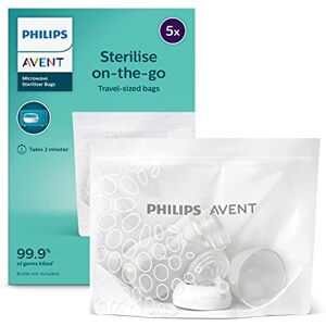 Philips Microwave Steam Steriliser Bags - Pack of 5 Philips Microwave Steam Steriliser Bags - Pack of 5
