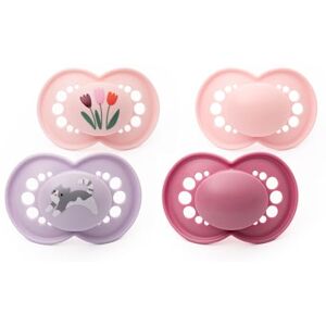 MAM Original Soothers 6-18 Months 4 Pack Sustainable Materials Baby Accessories Pink (Various Designs) MAM Original Soothers 6-18 Months 4 Pack Sustainable Materials Baby Accessories Pink (Various Designs)