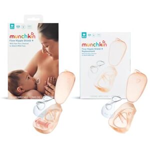 Munchkin Flow 20mm Nipple Shield+ 2 Pack Nipple Shield+ and Replacement Kit See Your Milk Flow While You Breastfeed Breast Feeding & Baby Essentials Duo Set Munchkin Flow 20mm Nipple Shield+ 2 Pack Nipple Shield+ and Replacement Kit See Your Milk Flow While You Breastfeed Breast Feeding & Baby Essentials Duo Set