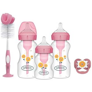 Dr. Brown's Rosa Wide-Neck Anti-Colic Baby Bottle Kit - Baby Bottles Dr. Brown's Rosa Wide-Neck Anti-Colic Baby Bottle Kit - Baby Bottles