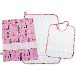 Ado.fil Pink Nursery Set - Embroidery Kit for Girls & Dogs Ado.fil Pink Nursery Set - Embroidery Kit for Girls & Dogs