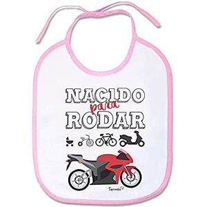 Supermolon 01942 Baby Bib - Pastel Pink - Funny and Personalized Supermolon 01942 Baby Bib - Pastel Pink - Funny and Personalized