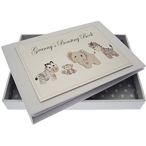 WHITE COTTON CARDS Granny's Boasting Book Silver Toys Tiny Album WHITE COTTON CARDS Granny's Boasting Book Silver Toys Tiny Album